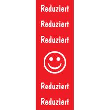 Постер за окачване „Reduziert mit Smiley“